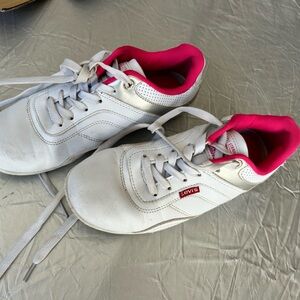 lightly worn Levi Strauss shoes, size 6